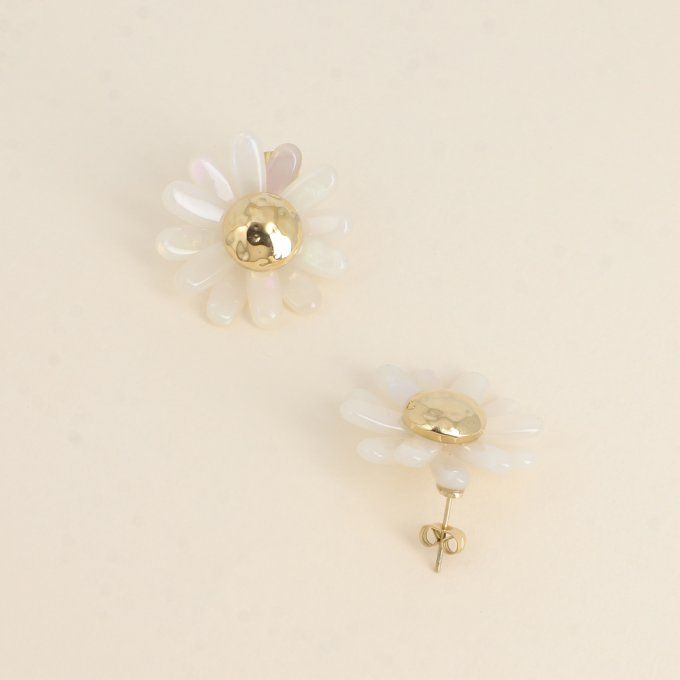 BOUCLES FLEURS