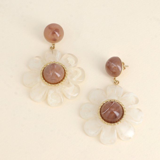 BOUCLES FLEURS