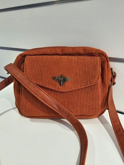 SAC VELOUR ABEILLE