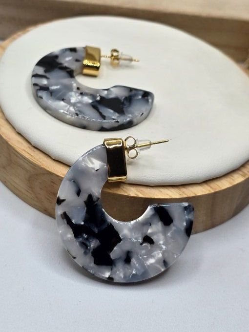 BOUCLES D'OREILLES LEOPARD