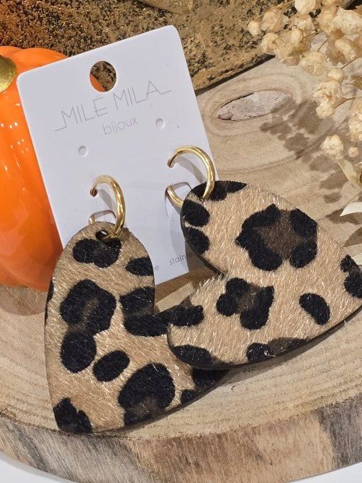 BOUCLES LEOPARD