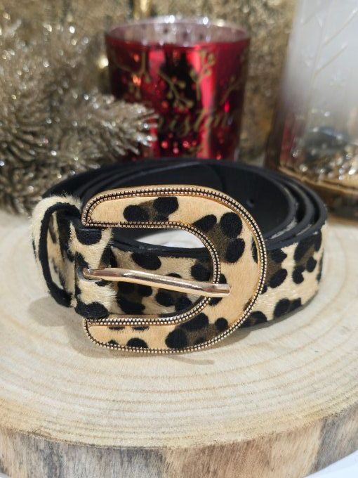 CEINTURE LEOPARD