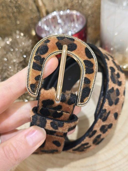 CEINTURE LEOPARD