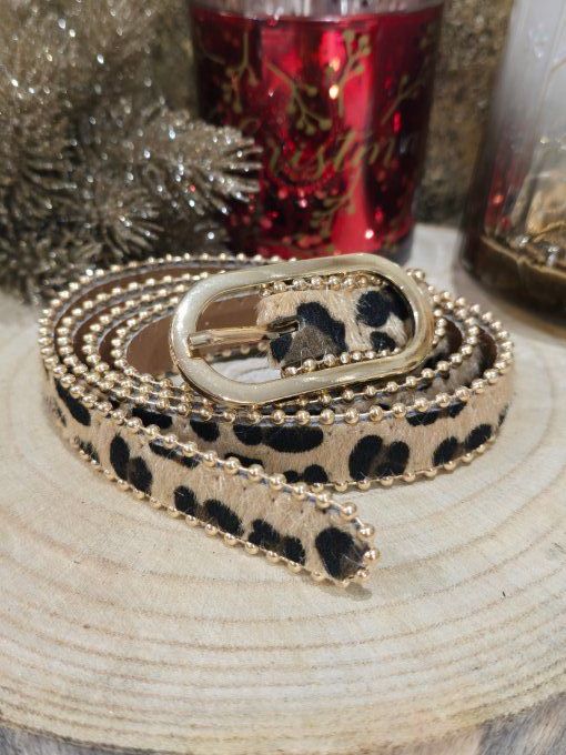 CEINTURE LEOPARD